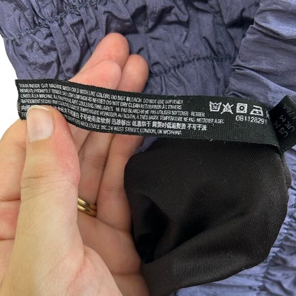 Free People FP Movement The Way Home Shorts Women's Sz M Purple High Rise - Picture 7 of 7